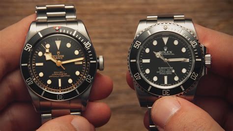 tudor black bay monochrome vs rolex submariner|Rolex Submariner vs tudor.